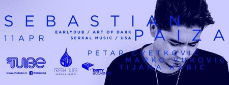 Sebastian Paiza u petak u klubu The Tube!
