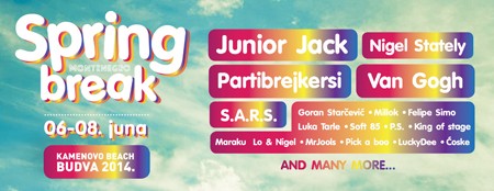 Spring Break Montenegro od 6. do 8. juna u Budvi
