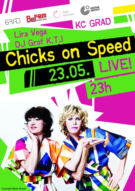 Chicks on Speed Live u KC Gradu!