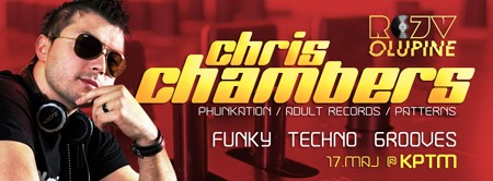 Rejv Olupine present Chris Chambers 17. maj @ KPTM