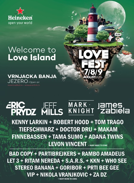 Heineken Lovefest najavio seriju promotivnih žurki &scaron;irom Srbije