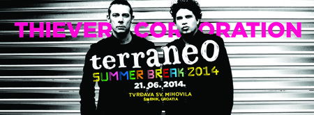Thievery Corporation nastupa na "Terraneo Summer Break 2014"