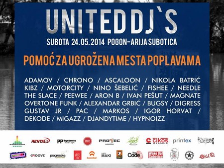 Subotički DJ-evi za pomoć ugroženima u poplavama