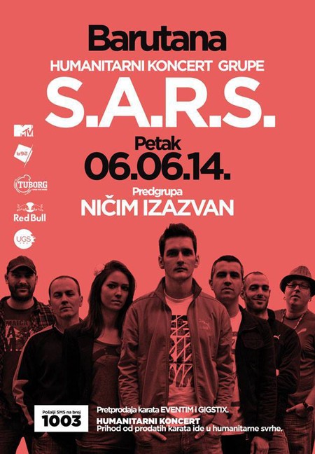 Humanitarni koncert grupe S.A.R.S.