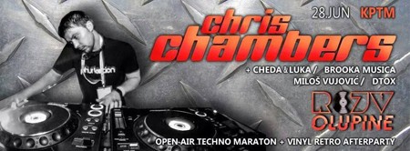 Open Air Techno maraton: Chris Chambers, Rejv Olupine & Friends