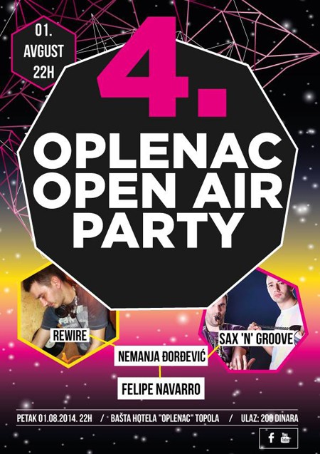 Oplenac Open Air Party 2014
