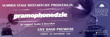 Gramophonedzie Live zatvara 7. sezonu letnjeg BitefArtCafe-a