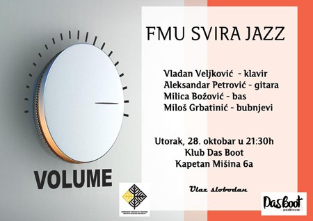 FMU svira JAZZ @ UK Parobrod