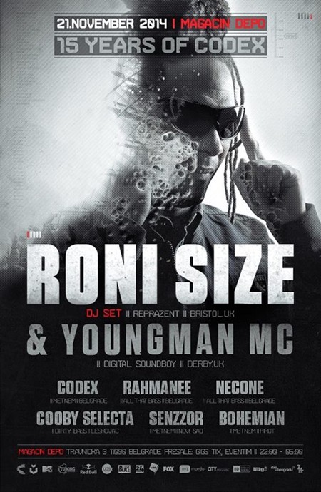 Roni Size u Beogradu 21. Novembra!