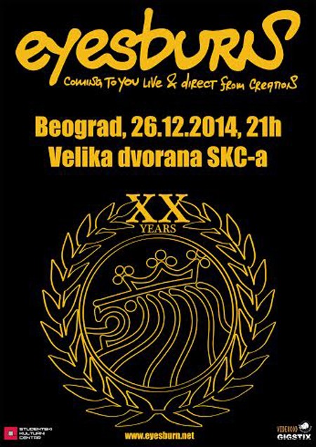 Eyesburn slavi 20. rođendan @ SKC