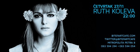 Ruth Koleva 27.11. u BitefArtCafeu
