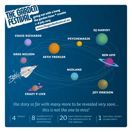 Poznata prva imena za The Garden Festival 2015