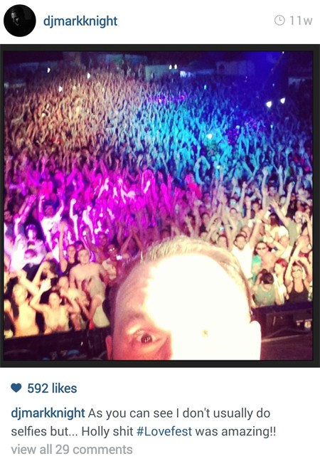 Mark Knight: Nastup na Lovefestu je moj najdraži trenutak u 2014. godini