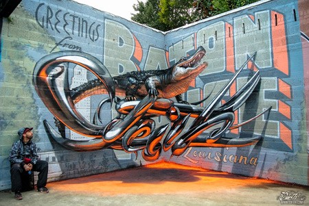 3D grafiti by Odeith - Vi&scaron;e na www.Odeith.com