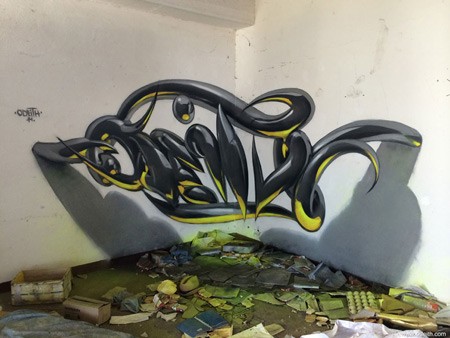 3D grafiti by Odeith - Vi&scaron;e na www.Odeith.com