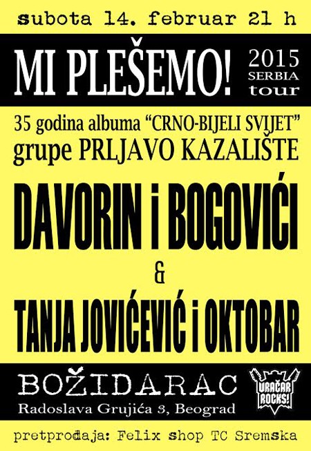 ​​Davorin Bogović i Tanja Jovićević na Vračar Rocks festivalu!
