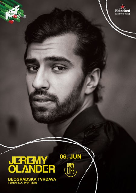 Jeremy Olander na Kalemegdan Summer Festivalu!