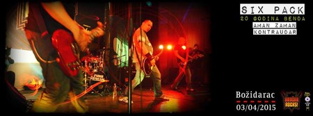 Vračar Rocks festival: SIX PACK slavi 20. rođendan!