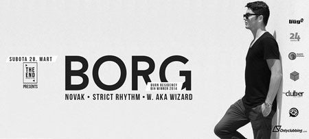 DJ Borg &bull; Novak &bull; W. aka Wizard &bull; Strict Rhythm @ THE END