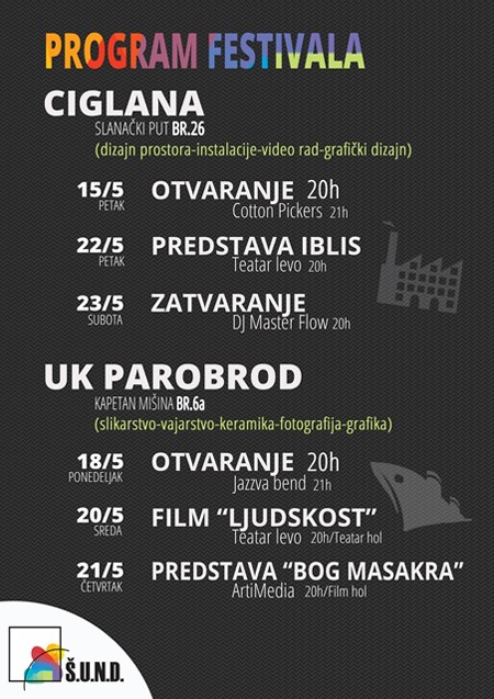 6. međunarodni festival &Scaron;.U.N.D.