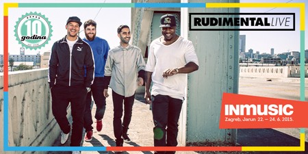 Na INmusic stiže energični Rudimental!