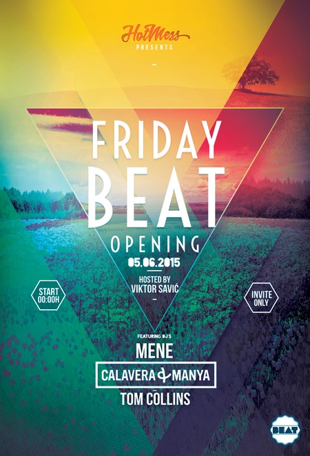 Sunday Beat goes Friday Beat