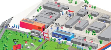 8. Cinema City - Mapa (klikni za uvećanje)