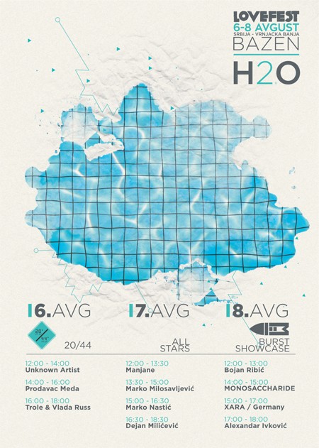 Dnevne žurke prvi put na festivalu ljubavi