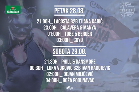 Tropski spektakl na Beogradskoj tvrdjavi