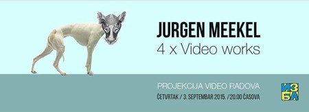 Projekcija video radova Jurgena Meekela!