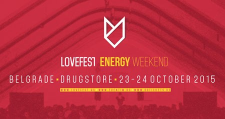 Lovefest Energy Weekend 23. i 24. oktobra u Beogradu