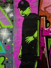 Grafiti mural u "Zavodu za vaspitanje dece i omladine" - Photo by Nebojša Petrović