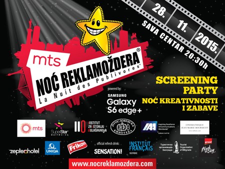 Na&scaron;e reklame u svetskoj selekciji Noći Reklamoždera
