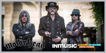 Mot&ouml;rhead headliner INmusic festivala!