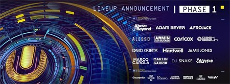 Ultra Europe Lineup 2016.
