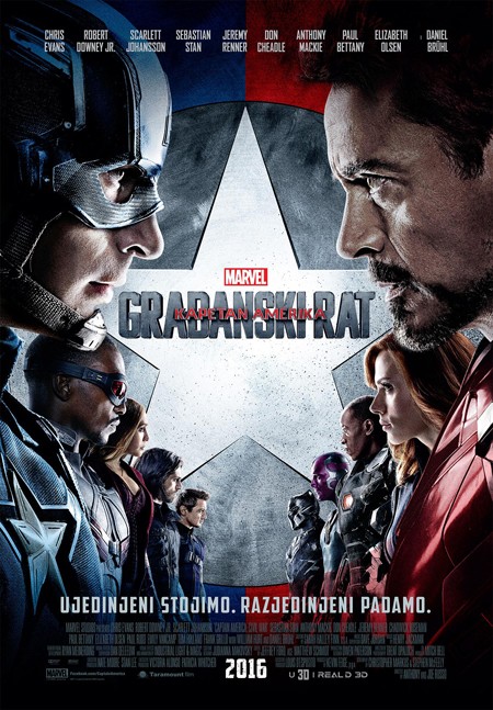 "Captain America: Civil War" premijerno 4. maja