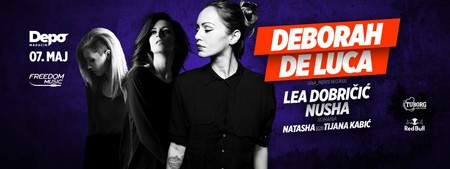 Deborah De Luca 7. maja u Beogradu!