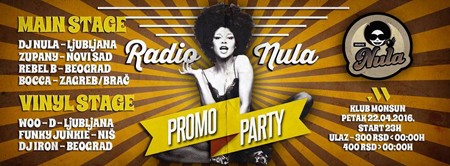 Nula Radio promo party @ Monsun