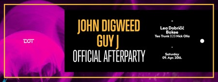 Zvanični John Digweed & Guy J afterparty u Dot-u!