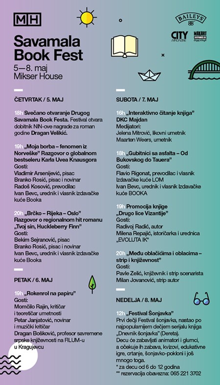 2. Savamala Book Fest u Mikser House-u