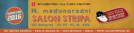 Konkurs međunarodnog salona stripa 2016