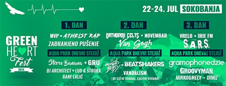 Green heart fest 2016 u Soko banji