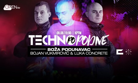 Vi kažete TECHNO, mi kažemo Boža Podunavac i Concrete DJz