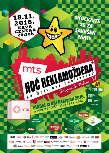 Proslavimo zajedno 20 godina od prve beogradske Noći Reklamoždera!