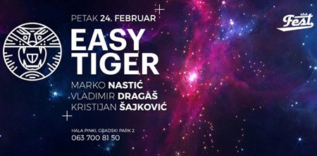 Serijal "Easy tiger" žurki u klubu Fest