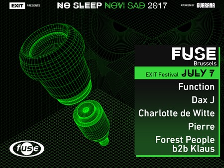 Fuse prvi objavio ubitačnu postavu za No Sleep Novi Sad na Exitu!