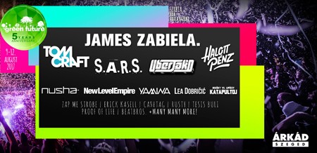 James Zabiela na Green Future Festivalu!