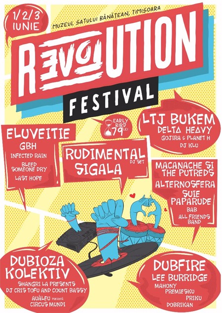REVOLUTION Festival: 3 dana non&ndash;stop programa