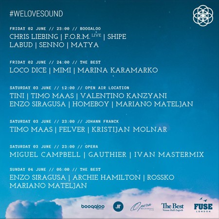 Objavljen program We Love Sound Zagreb festivala!