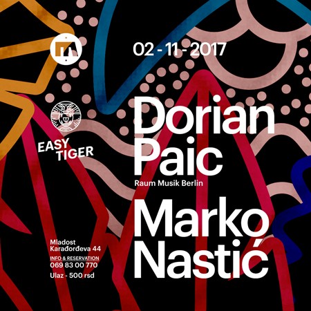 Easy Tiger presents Dorian Paic